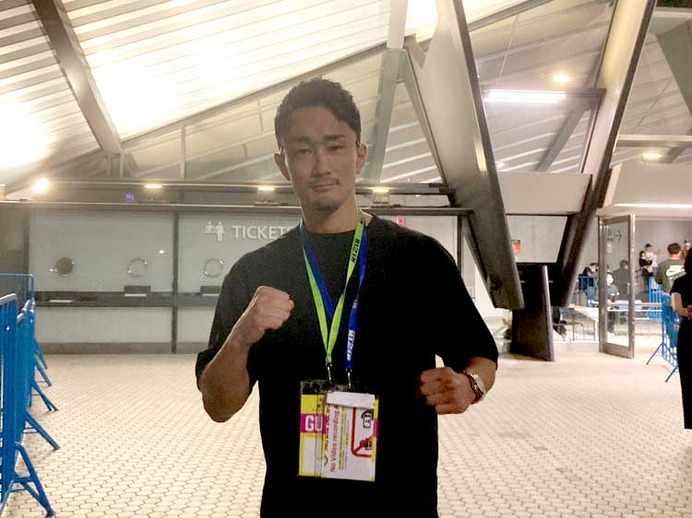 【RIZIN】梅野源治、会場外での“男気披露”が大盛況　募金活動参加で「梅の里」再生をアピール