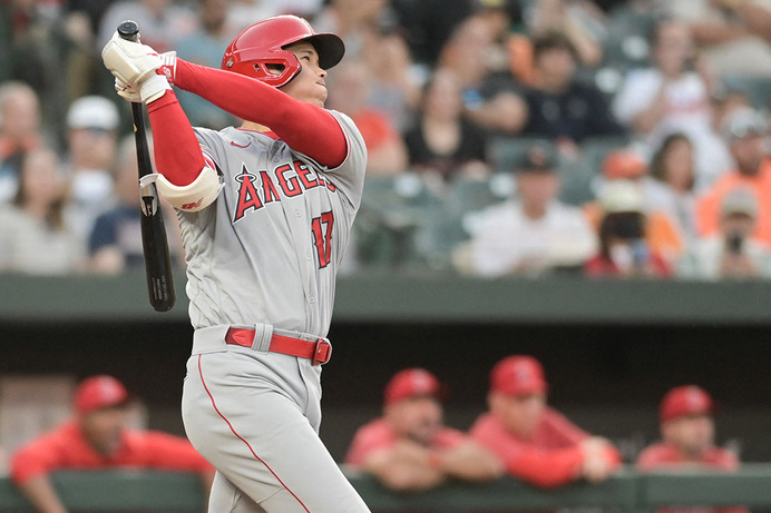 【MLB】大谷翔平、“元エ軍右腕”から2試合ぶり10号で3割復帰なるか　「3番DH」スタメン