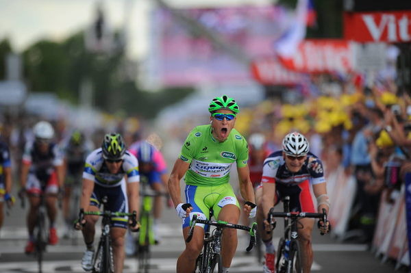 　第99回ツール・ド・フランスは7月6日、エペルネからメッスまでの207.5kmで第6ステージが行われ、リクイガス・キャノンデールのピーテル・サガン（22＝スロバキア）がゴールスプリントを制して、第1、3ステージに続く今大会3勝目を挙げた。