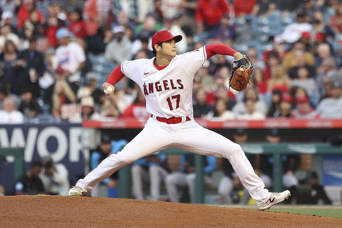 【MLB】大谷翔平、6回10三振2失点で6勝目の権利　今季4度目2桁Kで奪三振ア・リーグ単独首位