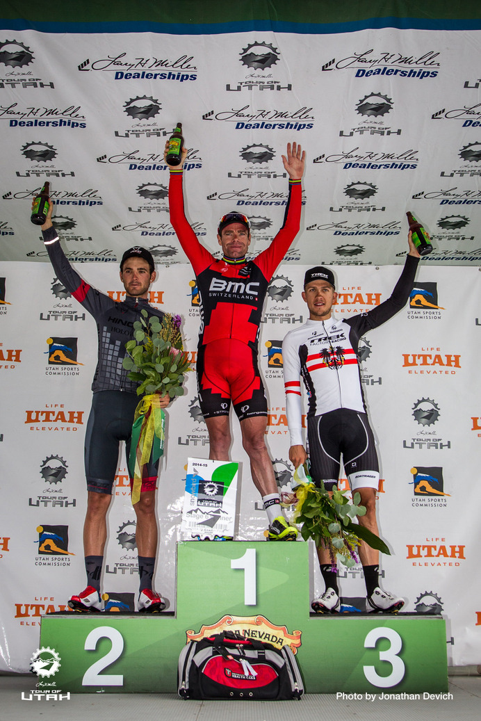 2014年ツアー・オブ・ユタ第6ステージ、カデル・エバンス（BMCレーシング）が優勝