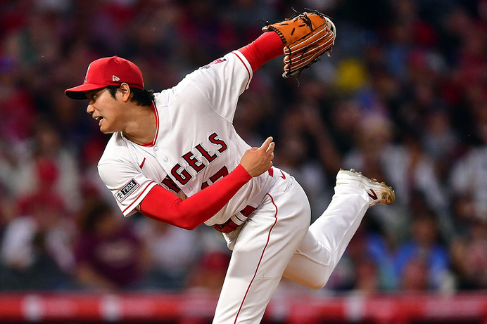 【MLB】大谷翔平、先発投手パワーランキングで再浮上　公式サイトは「4試合で10奪三振以上はメジャー最多」と高評価