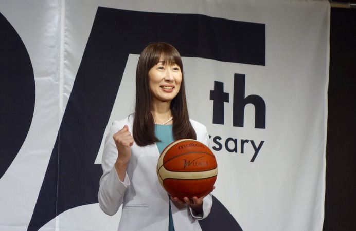 【Wリーグ】2024-25シーズンから2ディビジョン制に移行　「いつも笑顔で！」原田裕花・新会長