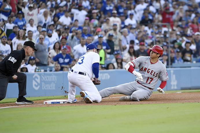 【MLB】大谷翔平、球宴前に躍動　プレーボール中前打に弾丸182キロの“俊足”三塁打　マルチ安打で打率3割復帰