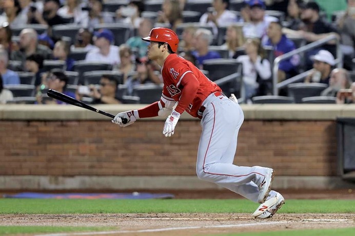 【MLB】大谷翔平、“千賀打ち”185キロ二塁打で先制点演出　実況も歓喜「ゲンキデス！ショウヘイオオタニ」