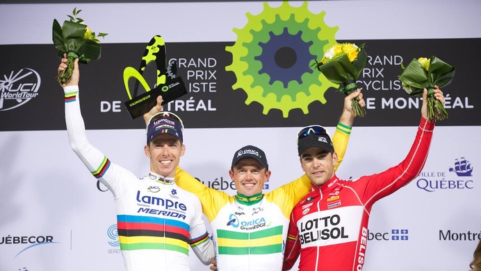 2014年グランプリ・シクリスト・ド・モントリオール、サイモン・ゲランス（オリカ・グリーンエッジ）が優勝
