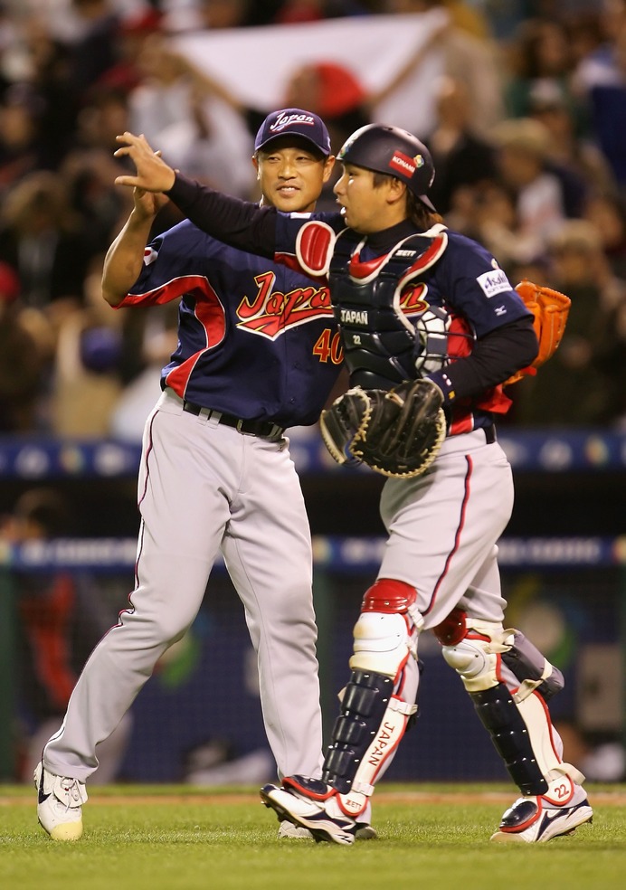 2006年WBC 里崎智也 （c）Getty Images