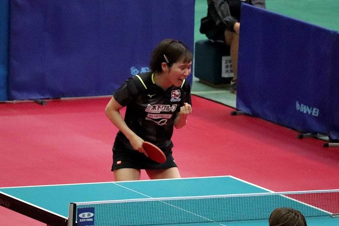 平野美宇が振り返る“良かった部分と悪かった部分”　勝負の全日本選手権は「絶対今回のような試合をしない」【全農CUP大阪】