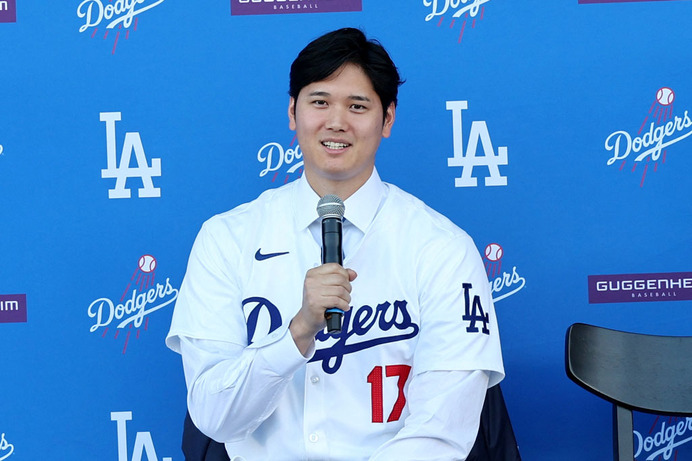 【MLB】「ワールドシリーズで勝ちたい」大谷翔平、ベッツとフリーマンとの共闘を心待ちに　地元メディアの取材で語る