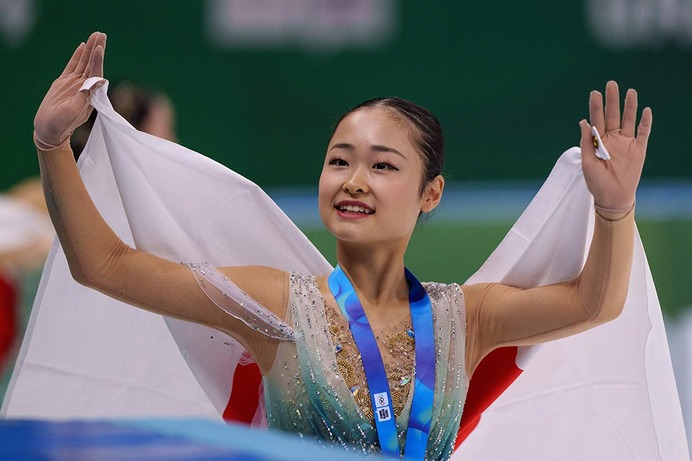 「まさに傑作」15歳島田麻央、ユース五輪で日本女子初金メダルの快挙　期待のホープが結果残す「これは私にとって目標」【フィギュア】