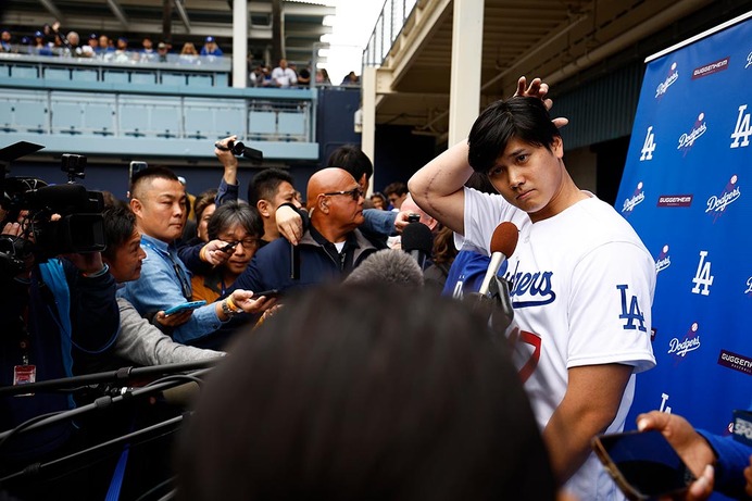 【MLB】大谷翔平、ド軍ファン感謝祭で見せた圧巻の“大絶景”　報道陣も巻き込んだ大フィーバーで魅了