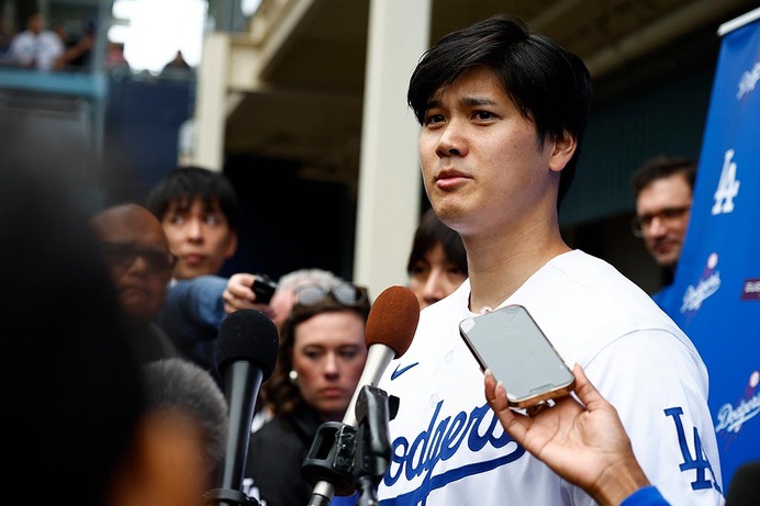 【MLB】「大谷翔平とベッツはロッカーが隣」同僚マンシーがキャンプ地の様子明かす　「30人くらい警備員やスタッフがいた」