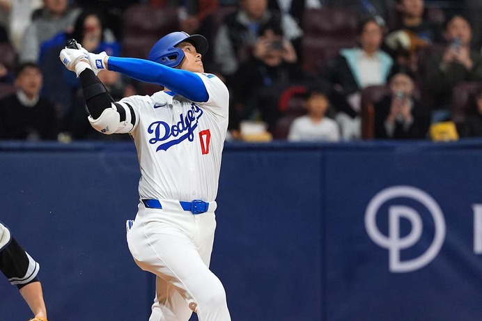 【MLB】大谷翔平、2試合連続打点の大飛球　“追撃”の犠飛で場内大歓声「合わせただけでフェンス際」