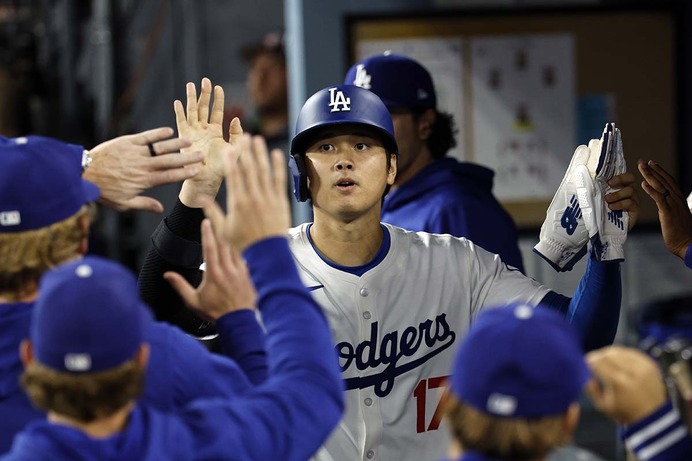 【MLB】大谷翔平、快足飛ばして内野安打からの“勝ち越し”ホームイン　米メディア「ショウヘイがスピードを見せつけた」