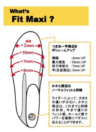 　アメアスポーツジャパンはマビックシューズの2013年モデルとして、幅広な日本人に合わせた足型「フィットマキシ」を使用したシューズを発売する。デザイン、機能、そして快適性に定評のあるサイクリングシューズ。