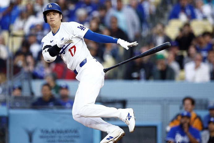 【MLB】「この男にはエゴがない」大谷翔平、意表を突くセーフティバントで内野安打　相手の守備乱れ出塁