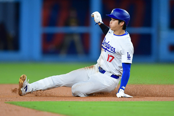 【MLB】盗塁成功率100％の大谷翔平をド軍コーチが称賛「できる限りの努力をする、それがオオタニの本質」　指揮官超えの最高更新なるか