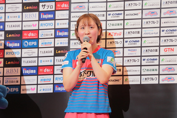 平野美宇、世界8位の韓国エース撃破で首位通過に貢献　単勝率「.858」でトップ、安定感際立つスタッツ【Tリーグ】