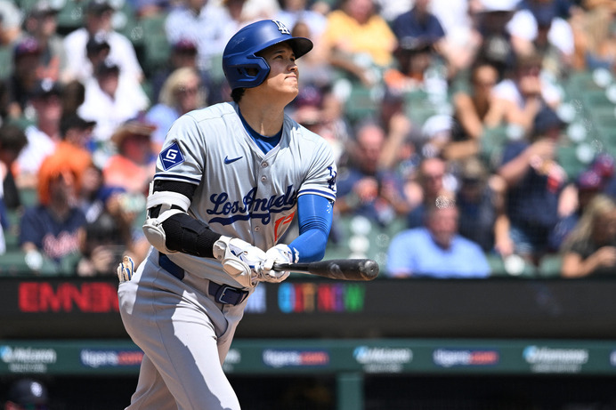 【MLB】大谷翔平、右翼への弾丸174キロ29号でメジャー通算200本塁打　803試合目で到達、4年連続30本にも王手