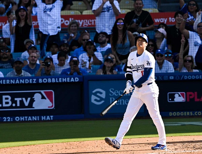 【MLB】大谷翔平、公式記者も驚愕の飛距離に注目　スタントン、トラウトに次ぐ“470フィート超え”、二刀流選手の凄さにも言及