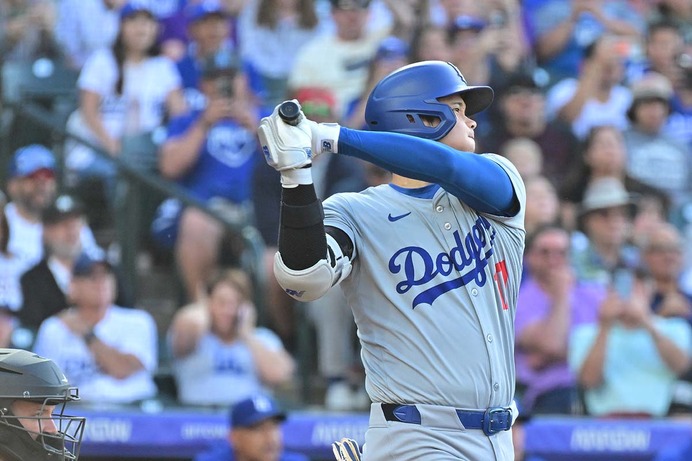 【MLB】大谷翔平、8月安打数の「7/12」が本塁打の“ムラ”も……残り24試合で1本塁打＆3盗塁なら史上最速「40-40」へ