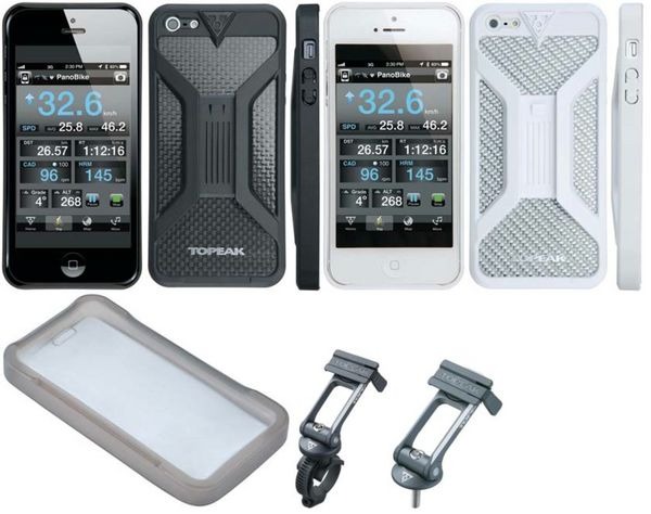 　自転車アクセサリーのトップブランド「トピーク」から、スマートフォン用アクセサリー、ライドケース (iPhone5用）が発売された。iPhone5のサイズに対応したケースサイズのマウント用ケース。付属のアルミ製マウントを使用し、ステムキャップ部やハンドルに取付けが可