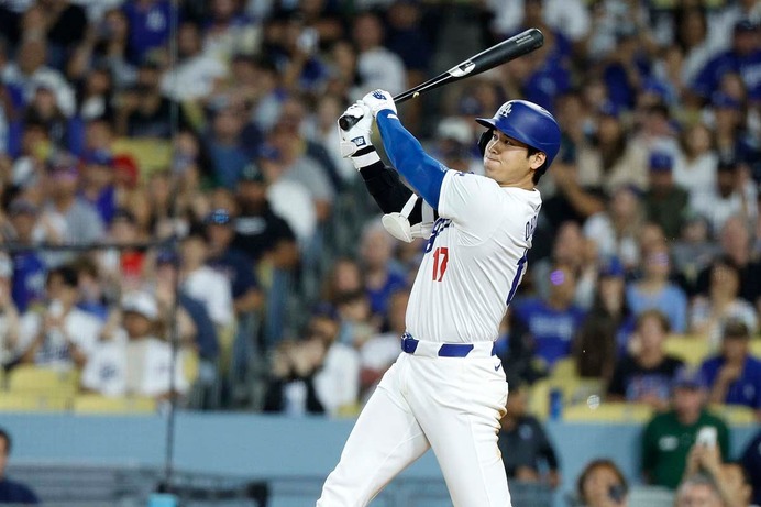 【MLB】大谷翔平、再び同点からの“勝ち越し適時打”で56盗塁目　イチローの日本選手最多記録に並ぶ