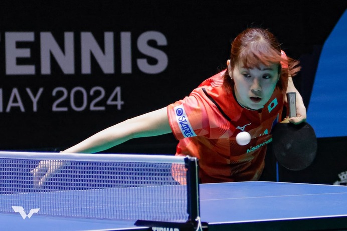 長﨑美柚、中国選手に2－0リードで序盤を支配も無念の逆転負け　世界57位の陳熠に敗れベスト16進出ならず【チャイナスマッシュ2024】