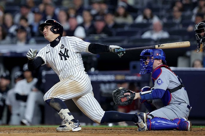 【MLB】ヤ軍救う満塁弾の23歳は「デレク・ジーターを崇拝していた」　ダメ押し弾のトーレスはエースに託す「ゲリットは野球界最高の投手」