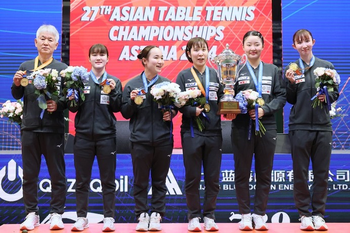 早田ひな、伊藤美誠ら黄金世代に張本美和ら若手選手も台頭　中国に次ぐ第2勢力の日本女子卓球、繰り広げる熾烈なサバイバル
