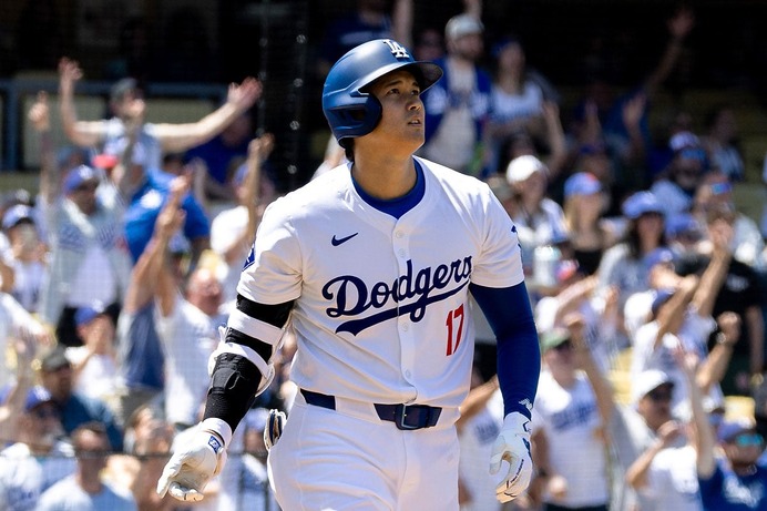 【MLB】大谷翔平が今季ジャッジを超えた「ノーダウター」　全30球場スタンドインの本塁打数で初の全打者トップに