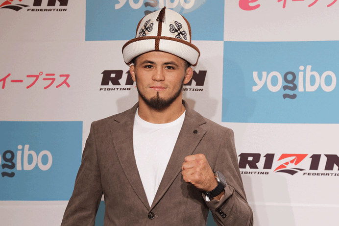 【RIZIN】“試合決定率100％”のシェイドゥラエフ、スタミナにも自信「いつもウォームアップで試合が終わる」