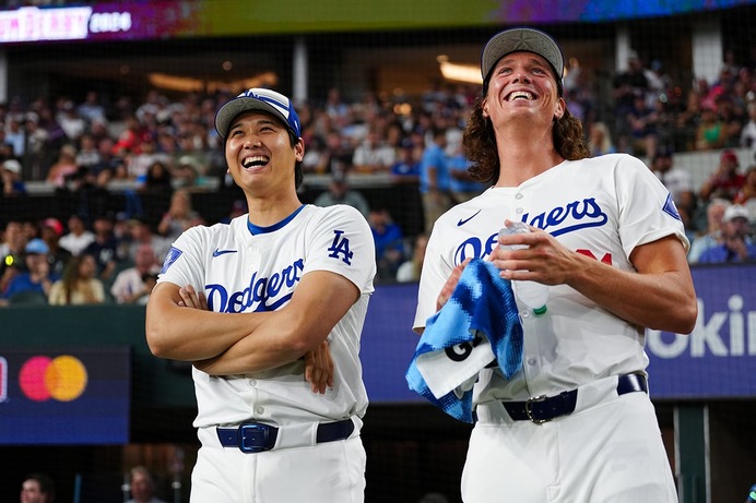 【MLB】大谷翔平の同僚グラスノーは「二刀流」の調整方法に興味津々　「シーズンを通して彼のルーティンを見るのが楽しみ」と明かす