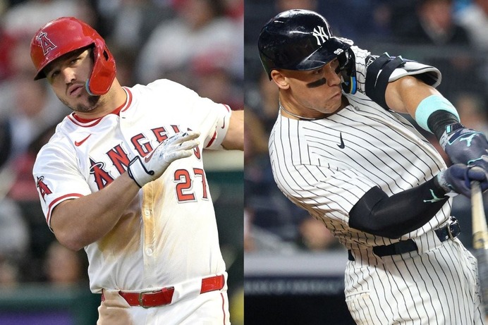 【MLB】今季もっとも幸運な打者、ジャッジの好成績に潜む“異常値”「BABIP.506」　復活期すトラウトは不運の連続