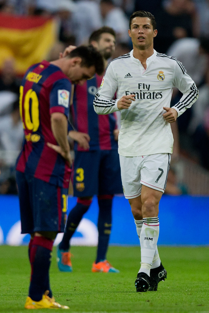 レアル・マドリード VS バルセロナ（2014年10月25日）（c）Getty Images