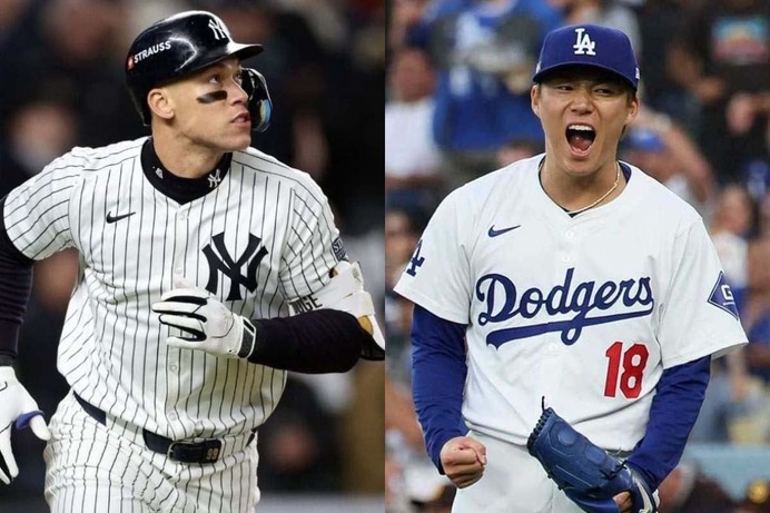 【MLB】ド軍本拠地で実現の“WS再戦”に注目「新生ヤンキースがどう戦うか？」　ジャッジ、山本由伸……現地メディアがキーマンに言及