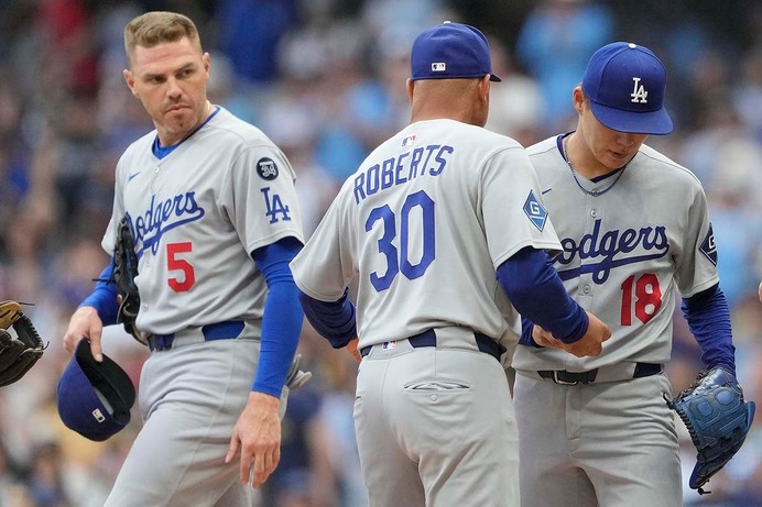 【MLB】「いつものフリーマンじゃない」「投手陣の方が懸念」　地元メディアが急失速のドジャースについて激論