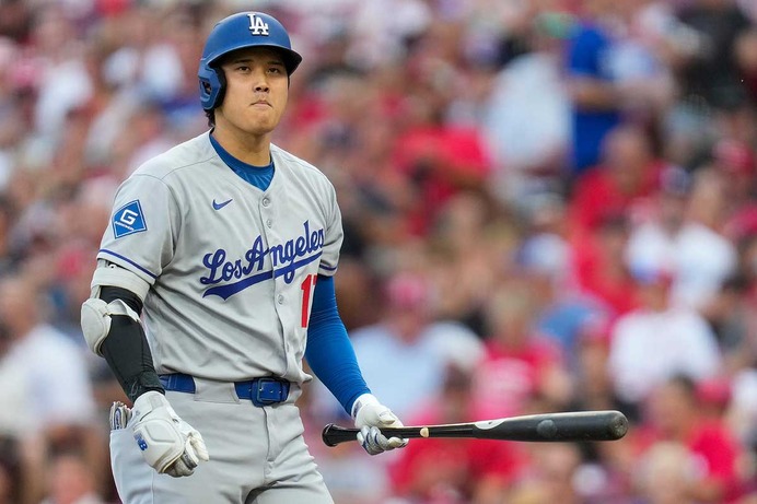【MLB】「幽霊でも見たかのよう」4三振を喫した大谷翔平、驚きの表情が話題 「彼が人間であることを思い出させた」と米メディア
