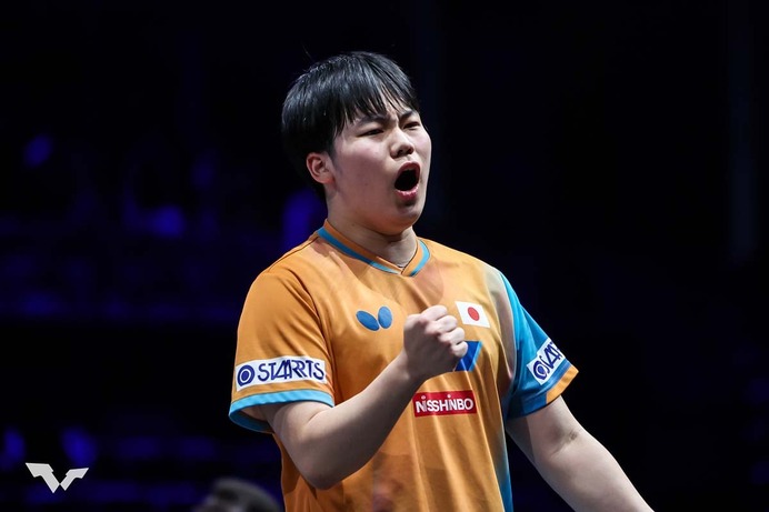 松島輝空、世界2位・王楚欽とのサウスポー対決に公式注目　前回フルゲームの激闘で王者も警戒か「第2シードは油断しない」【WTTチャンピオンズマカオ】
