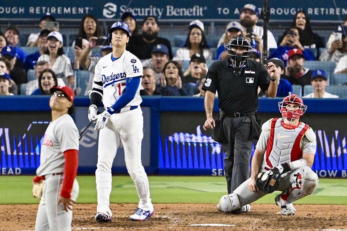 【MLB】大谷翔平、苦手左腕ルザルド攻略“173キロ”ダメ押し51号アーチ　2試合連発で球団最多記録にあと「3」