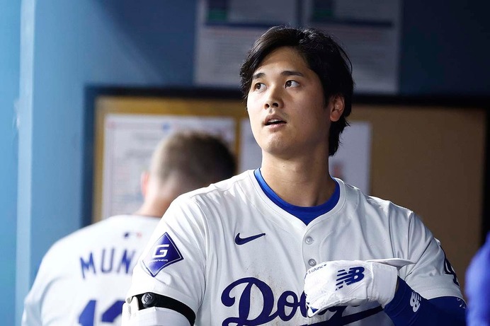 【MLB】大谷翔平、1カ月ぶりにスタメン外れる　残り2試合で2本差の本塁打王争いと球団新「55号」まであと1本
