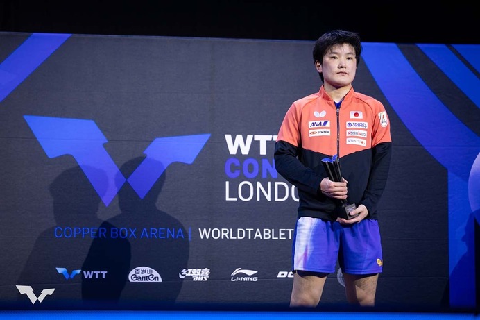 張本智和がWTTロンドン準優勝で4位キープ　ベスト8の松島輝空は15位、吉村和弘は95位→79位に急浮上｜卓球男子世界ランキング（2025年第44週）