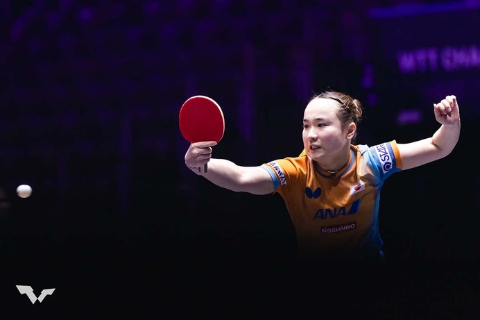 伊藤美誠を逆転で下した36歳技巧派は「忘れられない勝利を飾った」　サプライズ演出に歓喜「信じられない」【WTTチャンピオンズ・モンペリエ】