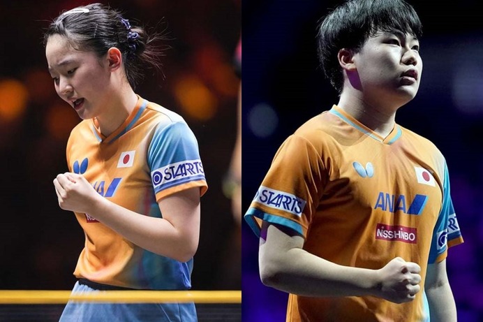 張本美和、伊藤美誠、早田ひながベスト8進出で優勝争いに参戦　男子は快進撃の18歳・松島輝空が唯一の8強入り【WTTチャンピオンズ・フランクフルト】