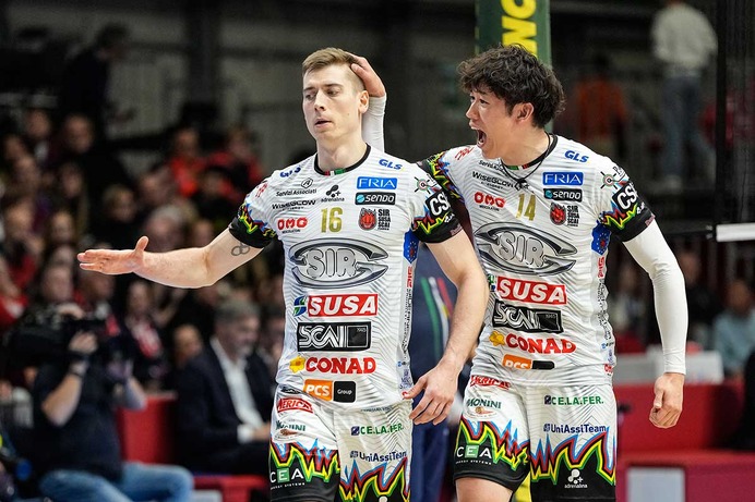 石川祐希、途中出場7得点でペルージャの“大逆転勝利”に貢献　「圧巻のプレー」と公式サイトも太鼓判