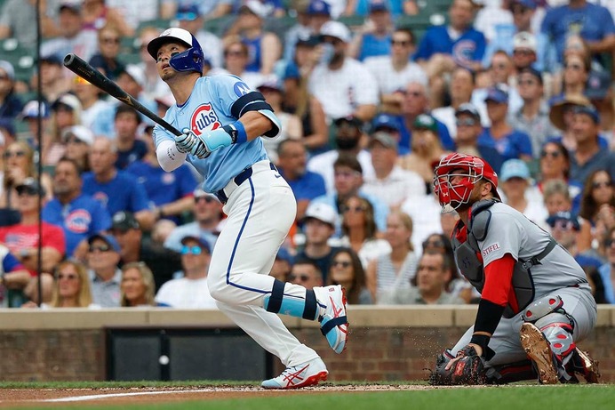 【MLB】“怪物揃い”の右翼手部門、鈴木誠也が7位でトラウト超え……コンバートのジャッジがトップに選出　公式サイトのポジション別ランキング