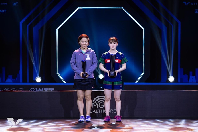 平野美宇が31ランクアップの34位に急浮上　国際大会Vの大藤沙月は12位　6位張本美和、9位伊藤美誠ら上位変動なし｜卓球女子世界ランキング（2026年第8週）