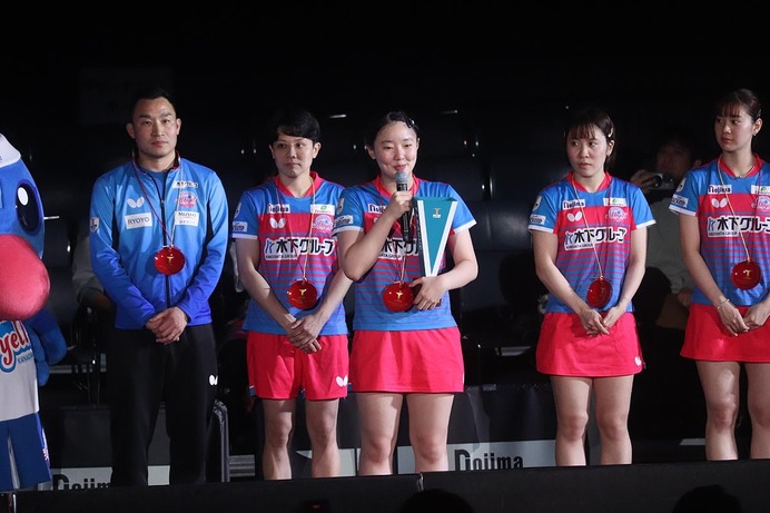 プレーオフMVPの張本美和が振り返る最高峰の死闘　早田ひなとのWエース対決に平野美宇も劇的白星で“3,145人”を魅了【Tリーグ】