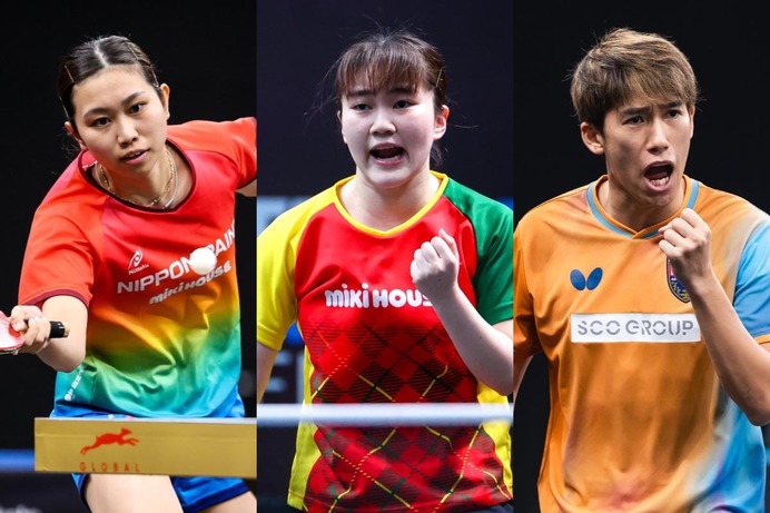 大藤沙月がカットマン・佐藤瞳とのチームメイト対決　2年ぶりV狙う吉村真晴は中国の19歳新星と激突　日本勢がタイトルかけた大一番【WTTコンテンダー太原】