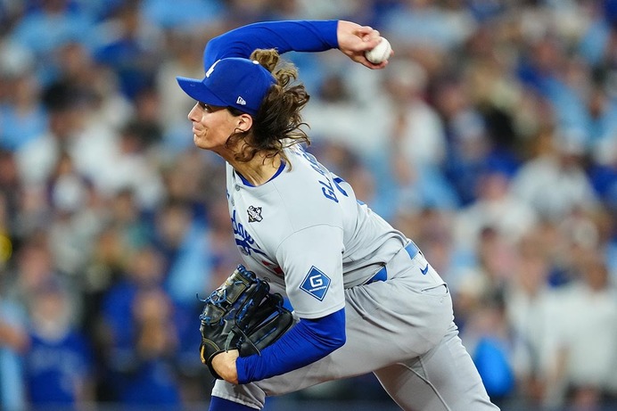 【MLB】“腰痛”で緊急降板したグラスノー、IL入りは回避か「高校生の頃から時々ある」　再発する原因にも言及「背が……」